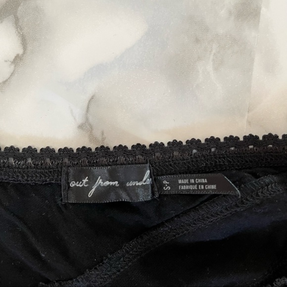 Out From Under One Shoulder Lace Bodysuit NWOT - Picture 4 of 4